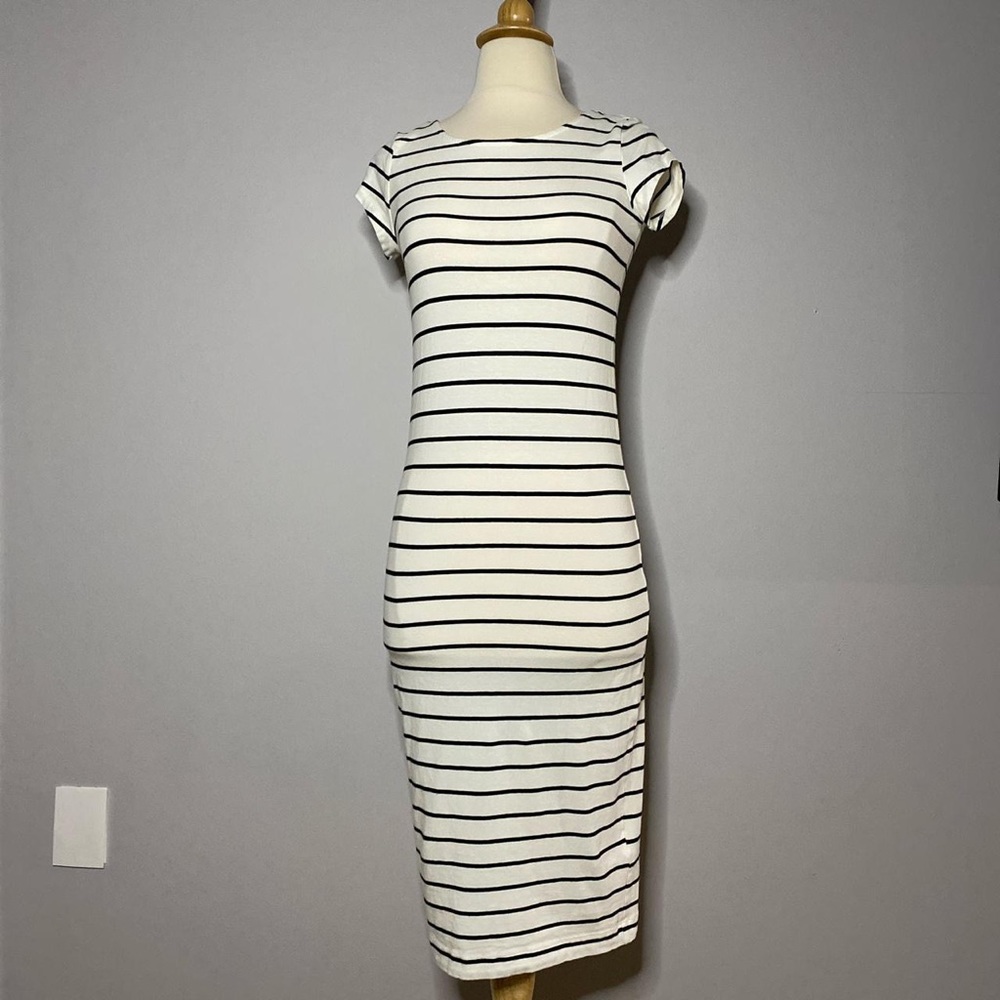 Striped Bodycon Dress